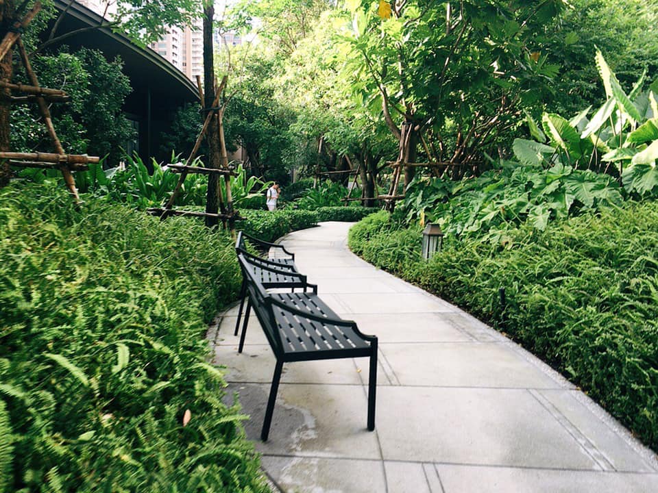 【Kimpton Maa-Lai Bangkok】ホテル1階の緑豊かな庭園カフェ「CRAFT」@ランスワン