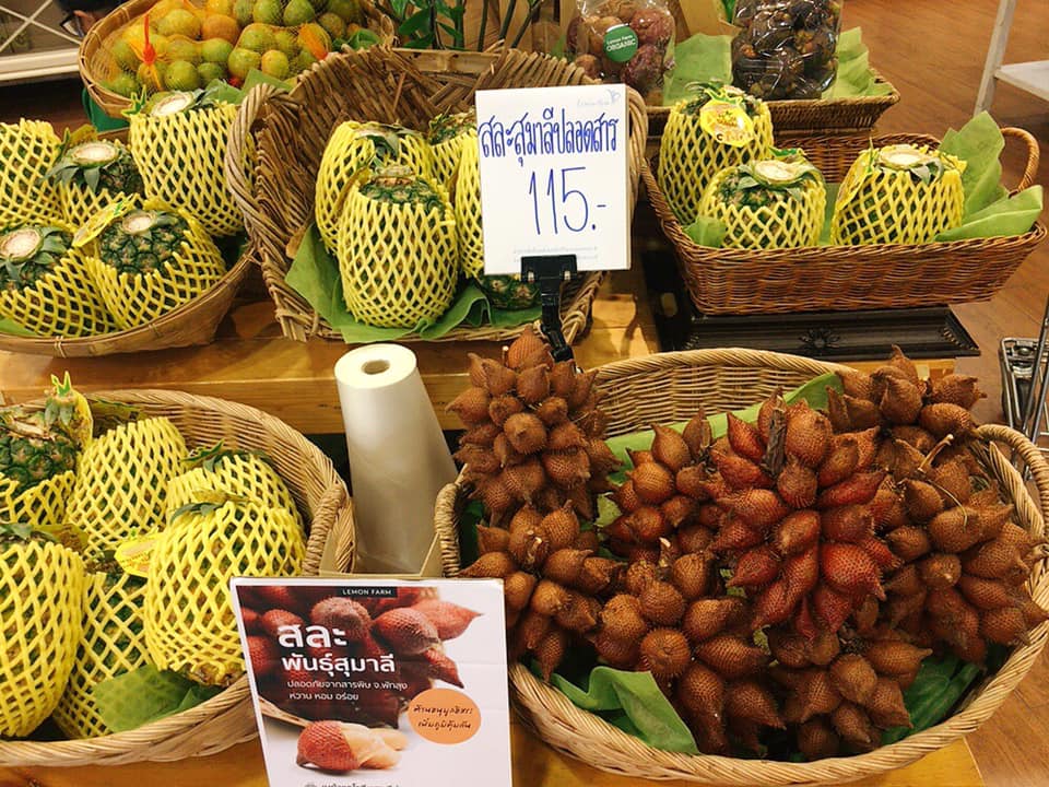 タイのオーガニック食品スーパー『Lemon Farm(レモンファーム)』チットロム店